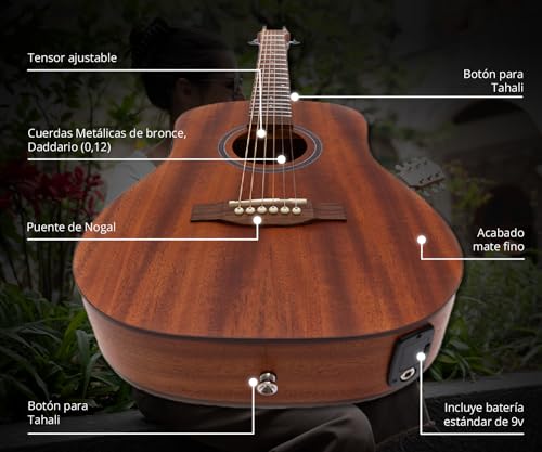 De Cuerdas, Musical Instruments guitarra electroacustica babilon Marca BAMBOO (2)