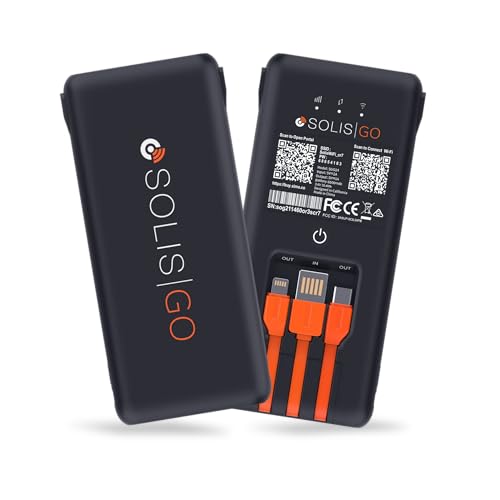 SIMO Solis Go High Speed Mobile Hotspot WiFi Power Bank with...