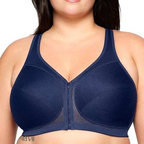 Glamorise MagicLift Front-Closure Posture Bra Cover