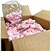 HOANK Pink Anti Static Packing Peanuts, 7 Cubic Feet Total Volume, 46 Gallons, Shipping Popcorn Loose Fill, Two 3.5 Cubic Feet Bags