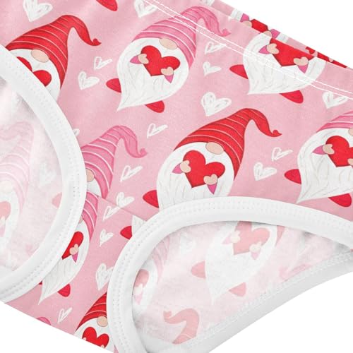 Joisal Designer Toddlers Underwear Floral 2t Cotton Little Girl Panties Cute Gnomes Pink Cartoon Kids Briefs Undies4