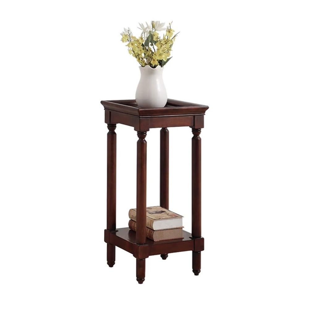 ZENY896V Home Square American Country Style Display Bonsai Base, Indoor Household Decorative Plant Rack Decor
