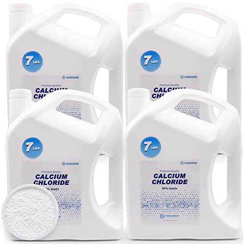 Image of Wisesorb 28LBS Calcium Chloride Desiccant, Moisture Absorbers Refill Beads - Fragrance Free, Moisture Absorber Refill