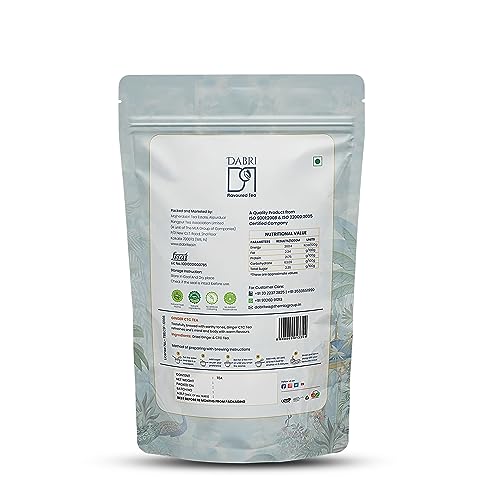 Image of DABRI Ginger Premium CTC Tea 250gm Pouch | Adrak chai powder | Natural dried ginger | No preservatives | Promotes better blood circulation | Improved strength & Energy