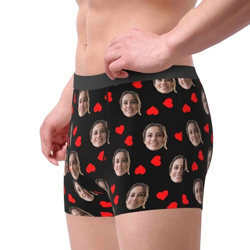 Personalized Boxers For Men Custom Boxers Custom Boxers For Men Valentines Day Gifts For Him Customized Underwear4