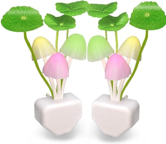 Magic 3D LED Night Lamp with Plug Smart Sensor auto On/Off and Co...