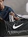Nike Unisex Brasilia 9.5 Training Duffel Bag (Large, 95L), Black/Black/White, MISC