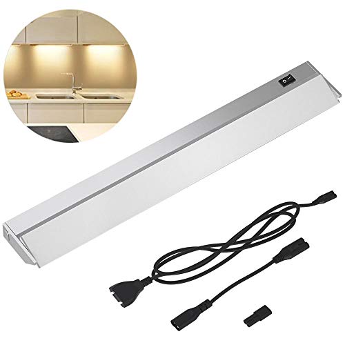 BAKAJI Lampada Luce Sottopensile Cucina Lunghezza 90cm Barra 90 LED 15W Bianco Naturale 4000K Alta...