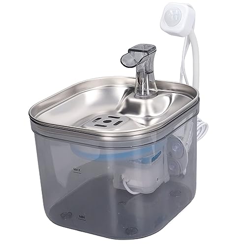 Fuente de Agua Automática para Gatos Acero Inoxidable miniatura 3