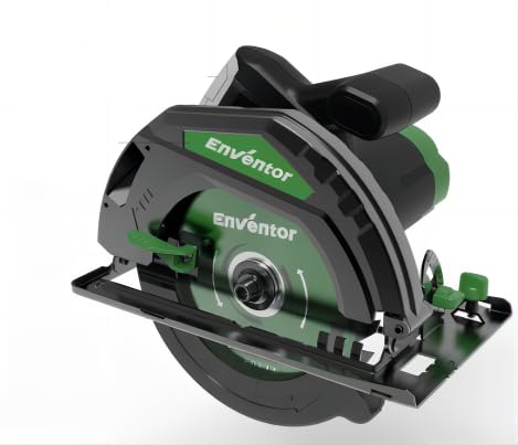 ENVENTOR 1300W Handkreissäge für Holz, Weichmetall, PVC