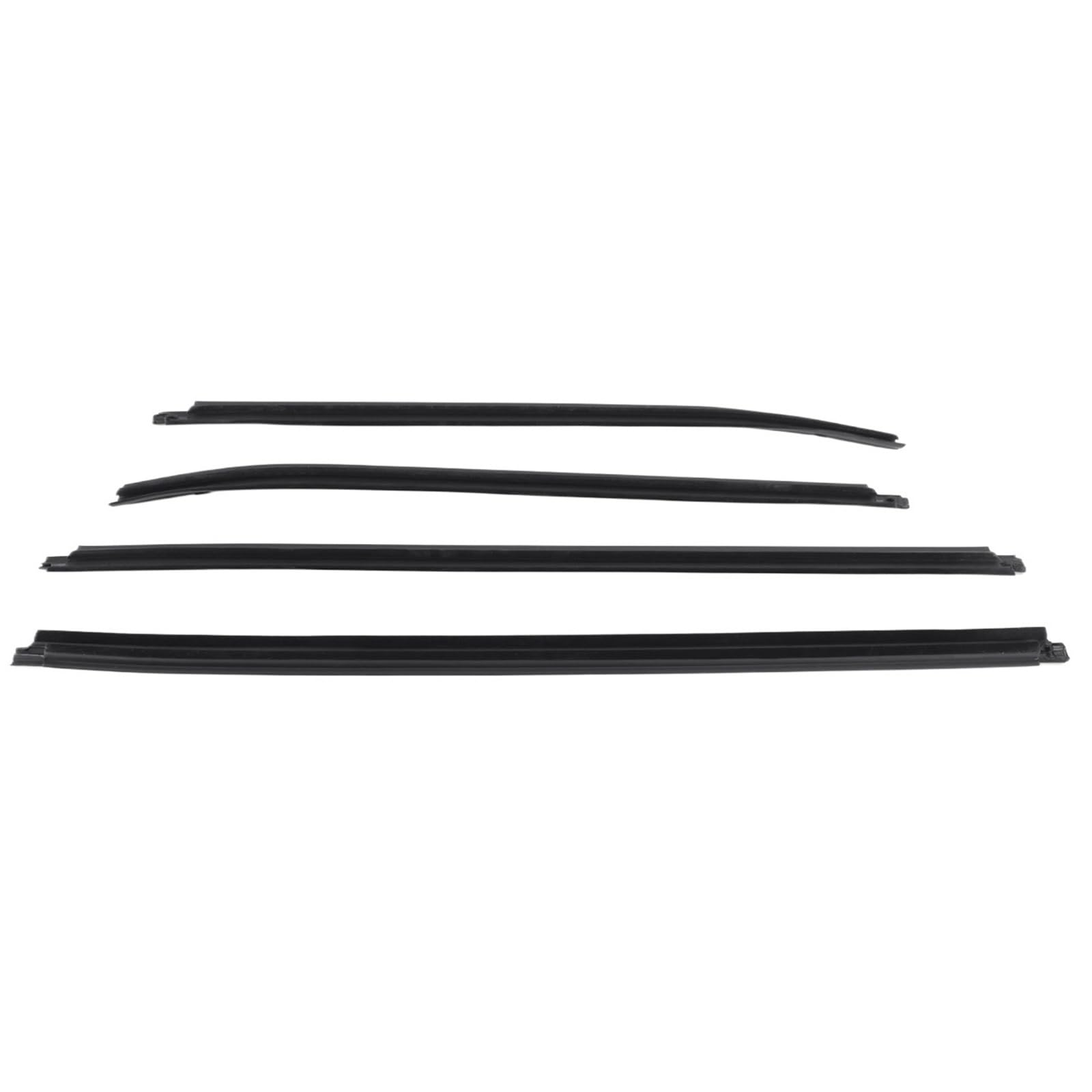 Yplvwsoyq One Color Car Window Seal Strip Compatible With Toyota For Hilux Sr5 For Vigo Mk6 Pickup 2005-2015 Car Outside Window Glass Rubber Seal Glass Protector 68162-0K010
