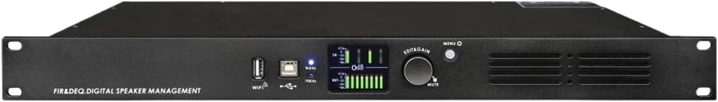 DA48 4 In 8 Out Professional Digital Audio Processor DSP Audio Pre-sound Effector With FIR Speaker Management System