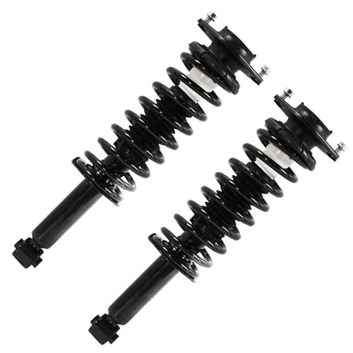 Image of Detroit Axle - 8pc Struts Sway Bars for 2009-2013 Subaru Forester, 2010 2011 2012 Front Rear Struts & Coil Spring Sway Bar Links Replacement Suspension Kit Quick Install Ready Struts Shocks Assembly