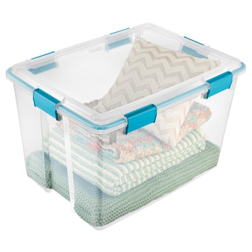Sterilite Gasket Storage Box with Lids for Home & Office, 80 Quart, 8-Pack - image 8