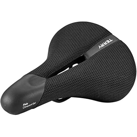 Terry Fisio ClimaVent Gel Max Men Sattel mit Light FeC Stahl-Gestell und ClimaVent Obermaterial in der Farbe Schwarz Cover