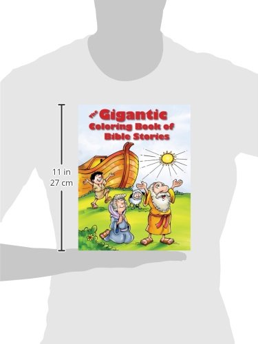 The Gigantic Coloring Book Of Bible Stories #TOP2