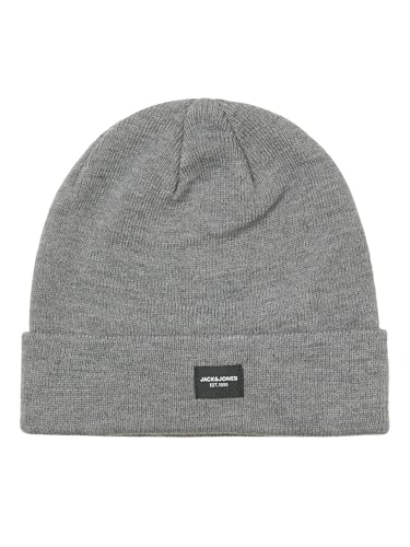 JACK & JONES JACDNA Écharpe cadeau Gris mélangé Taille unique, Gris mélangé/paquet : gris mélangé, taille unique