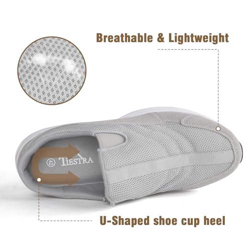 Men's Slip-On Mules | Indoor/Outdoor All Seasons Wide Slippers | Open Back Sneakers & House Shoes | Comfortable Closed-Toe Garden Clogs | Lightweight Breathable Walking Casual Loafers3