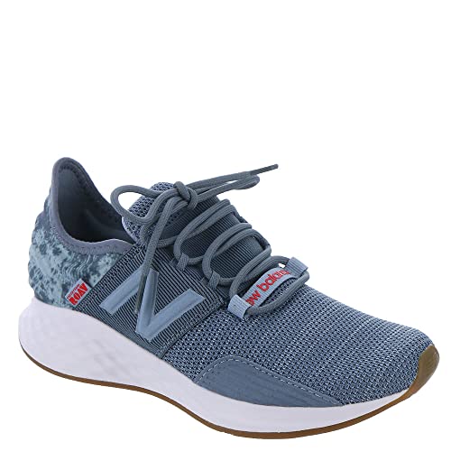 Image of New Balance Kid's Fresh Foam Roav V1 Lace-up Running Shoe Running Shoe, Arctic Grey /Light Arctic Grey, 4 Big Kid