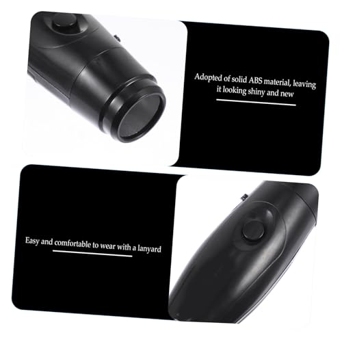 Silbato electrónico para árbitro ibasenice ABS negro miniatura 3