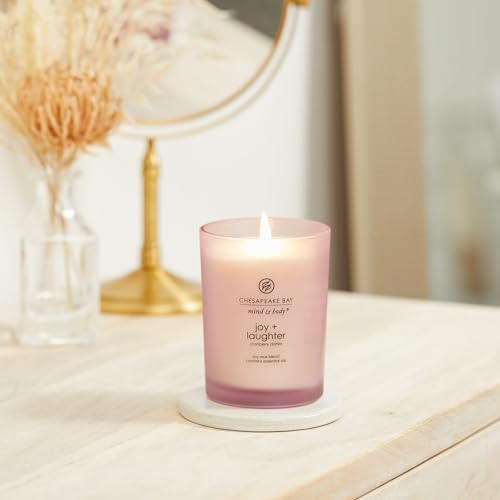 Chesapeake Bay Candle Scented Candle Joy + Laughter (Cranberry Dahlia) Medium Home Décor - Image 4