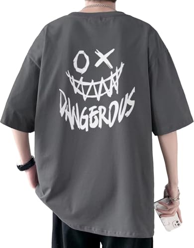 [Bligo] t�V���c �ێ� �ĕ� �����Y ���� �� ���n �J�W���A�� �ʋC�� �V���v�� �Ί�v�����g �I�[�o�[�T�C�Y �l�C �z������ �I�V���� ������� �z�� �ڐG�⊴ ���� �h���b�v�V�����_�[ �t�� �H�� �d�� Gray-4XL