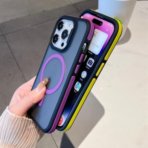 Coque iPhone 14 Pro magnétique blanche mate : finies les traces de doigts ! - 4