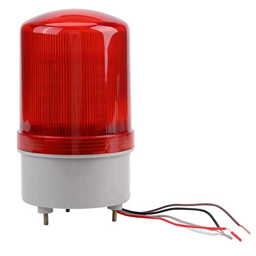 Ampoule D'éclairage D'avertissement D'urgence, Lampe à Balise Rotative, Ac 220v, Ambre, Rouge, LED, Pour Véhicule Industriel, 1 Pièce