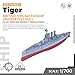 MRY-SFW LFC700581S 1/700 Military Model Kit British HMS Tiger Battleship Cruiser Full Hull