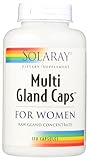 Solaray Multi Gland Caps Supplement for Women, 120 Count