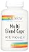 Solaray Multi Gland Caps Supplement for Women, 120 Count