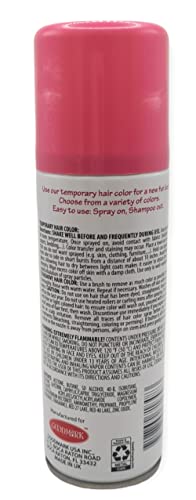 Spray de color temporal rojo para cabello Halloween miniatura 2