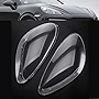 MotorFansClub Headlight Cover Fit for Porsche Cayenne 2011 2012 2013 2014 Lampshade Headlamp Shell Clear Lens