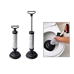 DXIA WC-Plunjer, Hogedruk Krachtige Handmatige Gootsteen Plunjer Opener Schonere Pomp, Heavy Duty Air Powered Drain…