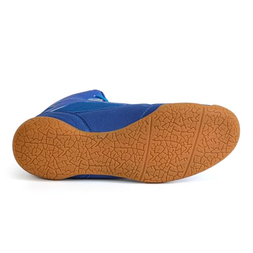 Image of ZVC Wrestling Shoes Men Boxing Shoes for Fighting Shoes Powerlifting Bodybuilding Boots Footwear