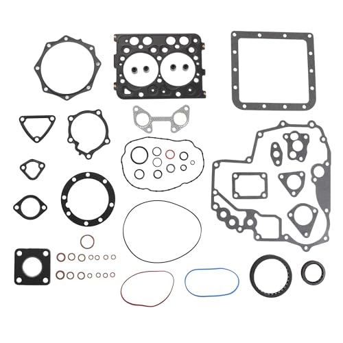 Image of Full Head Gasket Kit Head Gasket Set 1J090-03310 16851-03310 for Kubota Tractor Carrier Excavator Engine Z482 T1600H B1121 GB110 GB115 JB11
