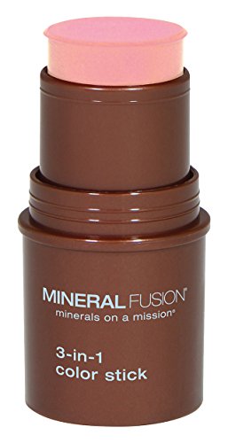 Mineral Fusion 3-in-1 Color Stick, Rosette.18 Ounce (Packaging May Vary)