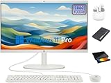 HP All-in-One Desktop Computer 2024 Newest, 21.5' 1080P FHD Display, Dual-Core Intel Celeron Processor, 8GB RAM, 256GB SSD, Privacy Webcam, Wi-Fi 5, Win 11 Pro, Mouse and Keyboard +HubxcelAccessory