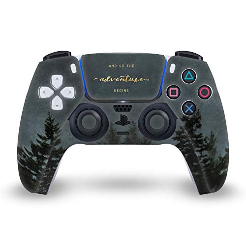 Head Case Designs Offizielle Nature Magick Baum Kunst Mix Vinyl Frontplatte Haut Gaming Aufkleber Abziehbild Abdeckung kompatibel mit Sony PlayStation 5 PS5 DualSense Controller