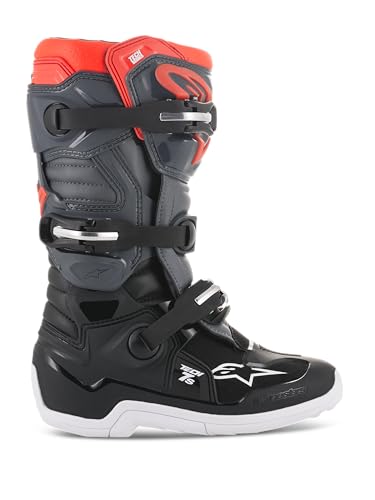 Produktfoto von Alpinestars 2015017-1133-5 Motorcycle Boot, Schwarz Grau Rot, 38 EU