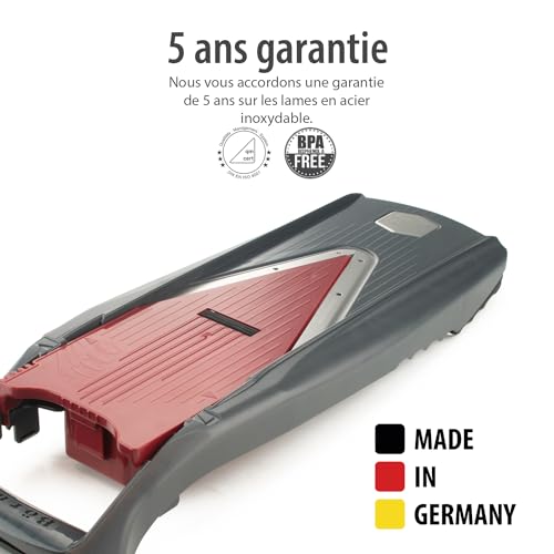 Mandoline Börner Vital Profi Set + râpe Roko, noir – Image 8