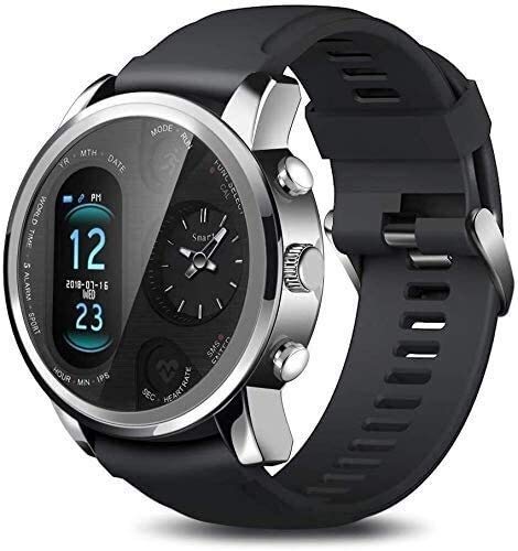 Smart Watch, Fitness Tracker Smart Armband Fitness-Uhr SMS & SNSReminder, wasserdicht Schlaf-Monitor Pedometer Stoppuhr Smartwatch for Frauen