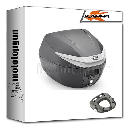 kappa k3000n + kz448 + km5m maleta k3000n + adaptador compatible con kawasaki z750 z 750 2007 2008 2009 2010 2011 2012 2013 2014 mototopgun