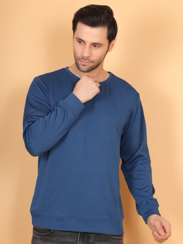 Men's Regular Fit Insignia Polo T-Shirt | Cotton Rich | Premium Pique Weave for Regular Use (Rn-Full-09-Rn-Full-09-Teal_PT)-picture-46