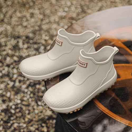 Botas de lluvia para hombre ligeras con ajuste cómodo y diseño impermeable 5