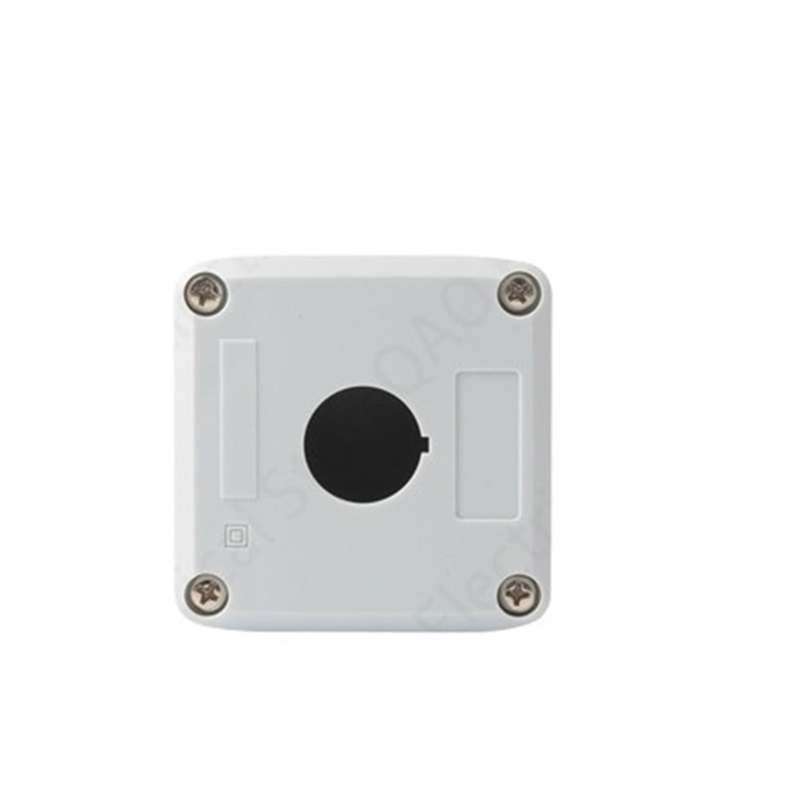 Boîte à boutons étanche 22mm 1 trou en plastique pour commande industrielle