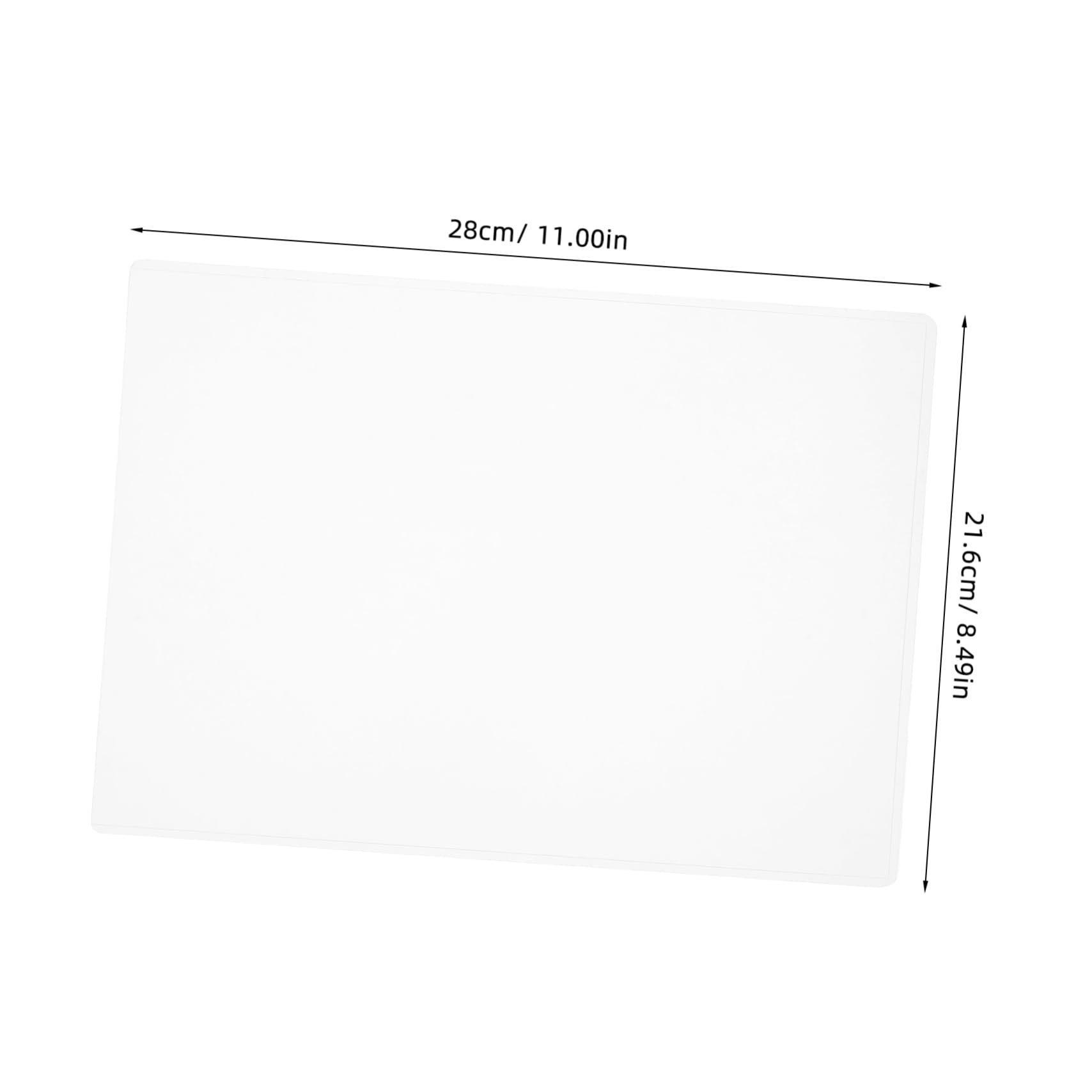 30 Pezzi Custodie Rigide Trasparenti Per Poster Menu Album Fotografici Protezioni Plastica Documenti Carta Foto