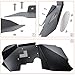 Front + Rear Inner Fender Liners Fit for Jeep Wrangler 2007-2018 JK JKU 4WD Lightweight Black Aluminum Splash Guards with US Flag Logo (4 PCS)