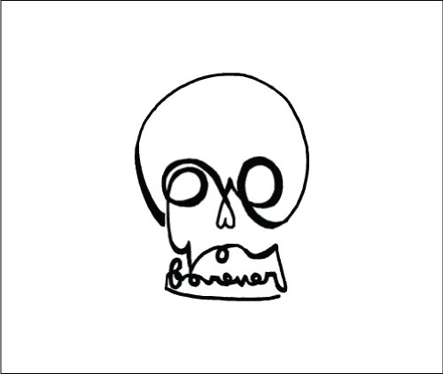 Skull - temporary tattoos (Set of 2)