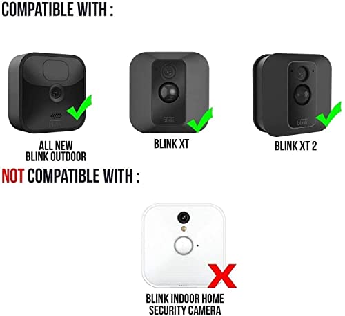 Wasserstein Solar Panel Compatible With Blink Outdoor & Blink Xt2/Xt - Additional 64Gb Usb Flash Drive Included (Blink Camera Not Included) #TOP6